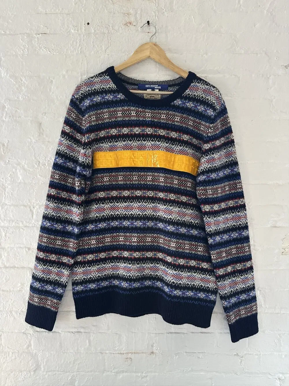 Junya Watanabe Fair Isle Wool Sweater
